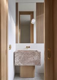modern bathroom stone counters design