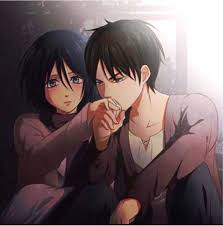 Now, i love her and all, but she is a little bit obsessed with this idea that eren requires her protection, and that she needs to repay the debt that he gained by saving her life. Eren And Mikasa Hand Kiss Attack On Titan Eremika Eren And Mikasa