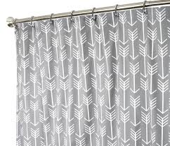 Extra Long Shower Curtain Fabric Shower Curtains Bathroom Curtains Arrow Gray Shower Curt Fabric Shower Curtains Extra Long Shower Curtain Long Shower Curtains