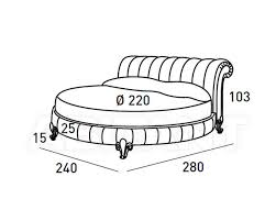 Abbiamo un vasto assortimento di prodotti di vari stili, dai tavoli in stile vintage alle cucine moderne. Bed White Unique Panther Letto Tondo