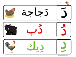 كلمات حرف الدال للاطفال arabic alphabet for kids learning arabic word puzzles for kids
