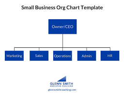 organizational chart for small company www