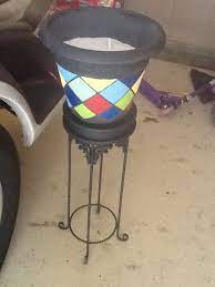 The size of image is 736 x 1175 and this. Pin By Heather Bryant Graham On For The Home Outdoor Ashtray Diy Outdoor Ashtrays