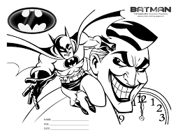 There are tons of great resources for free printable color pages online. Batman And Joker Coloring Pages Free Coloring Page Coloring Library