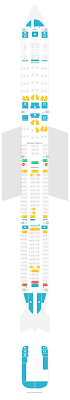 Mapa De Asientos Airbus A340 600 346 V1 Lufthansa