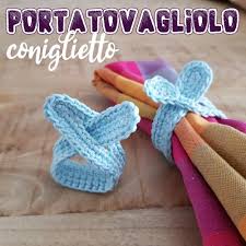 Cerca nel più grande indice di testi integrali mai esistito. Uncinetto Facile Porta Tovagliolo Coniglietto Per La Tavola Pasquale E Non Solo Alessia Scrap Craft