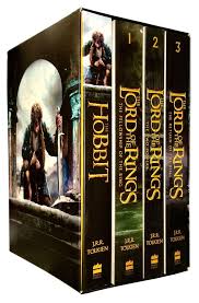 J R R Tolkien The Lord Of The Rings The Hobbit 4 Books Collection Boxed Set Gifts Teacher Appreciation Gifts Best Friend Gifts