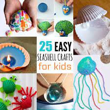 These are hinged on one side, and can be open and closed. Seashell Crafts For Kids 25 Craft Activities With Shells