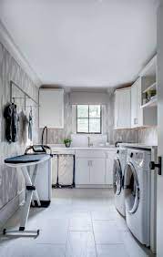Ample counter space is a must in any laundry room, but this design also incorporates a hanging rod, which will come in. 30 Best Laundry Rooms Lovely Functional Laundry Room Ideas