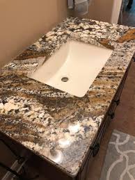 Looking for vanity tops for your bathroom? Multicolor Granite Vanity Tops Cheap Multicolor Granite Bathroom Countertops Price