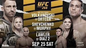 Sat, aug 7 / 7:00 pm pdt. Get Your Ufc 266 Volkanovski Vs Ortega Presale Code