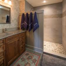 Small Master Bath Walk In Shower Design Ideas Pictures Remodel And Decor Farmhouse Shower Bathrooms Remodel Bathroom Shower Tile