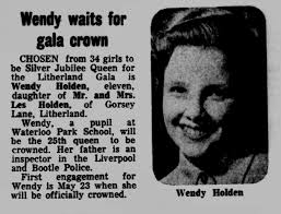 1970 Litherland Gala Queen Wendy Holden
