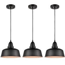 Check spelling or type a new query. Matte Black Industrial Metal Kitchen Island Pendant Light Pack Of 3