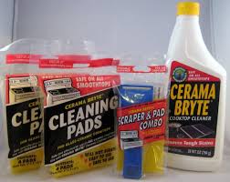 Featuring the number one cooktop cleaner formula in the world, ceramal bryte cooktop cleaner is safe for use on all smooth. Cerama Bryte Ceramic Cooktop Cleaner 28 Oz Scraper And 5 Cleaning Pads Combo Kit By Cerama Bryte Shop Online For Homeware In New Zealand