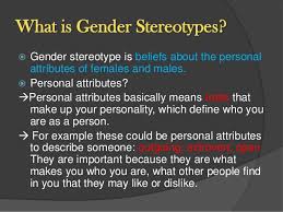 Gender Stereotype