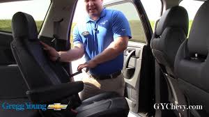 How To Change The Second Row Seats In 2015 Chevrolet Traverse Youtube