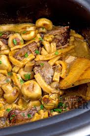 Slow cooked chunky steak pie that comes out golden brown. Tasty Beef Chuck Steak And Hearty Noodles Cooked To Perfection In The Slow Cooker Chuck Steak Recipes Beef Chuck Steaks Crockpot Recipes Beef