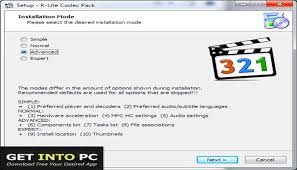 And if you don't have a proper media player, it also includes a player (media player classic, bsplayer, etc). K Lite Mega Codec Pack 2019 Free Download Getintopc