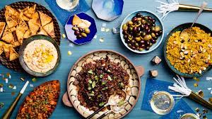 And with less than 100 calories per serving, you'll feel indulged without the indulgence. A Meze Inspired Moroccan New Year S Eve Dinner Epicurious
