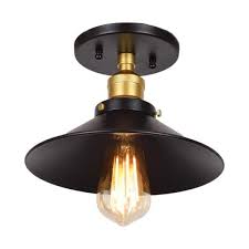 Black And Gold Flush Mount Ceiling Light Online Shopping Bedding Furniture Electronics Jewelry Clothing More In 2020 Semi Flush Ceiling Lights Flush Ceiling Lights Semi Flush Lighting