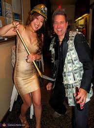 Gold Digger And Sugar Daddy Halloween Costume Contest At Costume Works Com Cool Couple Halloween Costumes Halloween Costume Contest Couples Costumes