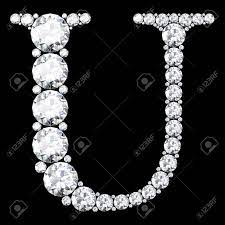 Buy pc jeweller the u alphabet 18kt yellow gold and diamond pendant for women from pendants at amazon.in. A Stunning Beautiful U Set In Diamonds Royalty Free Cliparts Vectors And Stock Illustration Image 38760687
