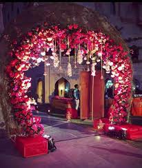 Red Carpet People Wedding Planners Wedding Entrance Decor Beautiful Wedding Decorations Indian Wedding Decorations