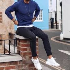 How The Best Dressed Men Wear Black Pants White Shoes Soxy Soxy Com Try blue, beige or grey if you want to break the normal white black routine. wear black pants white shoes