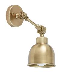 The color is s a soft gold/brass color. Brompton Antique Brass Wall Lights Neptune