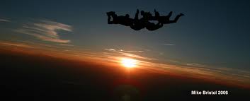 Sunset is the best time to make a skydive at skydive fyrosity®! Sunset Skydive By Flyerdiver On Deviantart