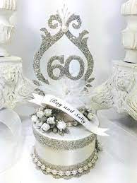 Anniversary Cake Topper Keepsake Box 60 Wedding Anniversary Cake Diamond Wedding Anniversary Cake 60 Wedding Anniversary