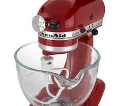 The kitchenaid thread is blowing up (and rightly so!), sadly i was late to the game and couldn't get the stand mixer in the colour i wanted. Kitchenaid 5 Qt Artisan 325w Tilt Head Stand Mixer W Glass Bowl Qvc Com
