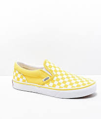 Black And Gold Checkered Vans Product Details Slip On Aspen Gold And White Checkered Skate Shoes From Vans Canvas Upper With Gold And Vans Slip On Leather Shoes Woman Slip On Sneakers