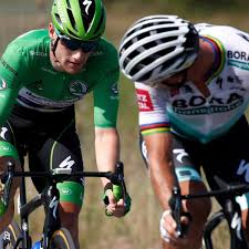 Irish rider sam bennett notched a big win in the opening stage of the criterium international in corsica yesterday, and inevitably the irish success was leapt upon by our nearest neighbours. Sam Bennett Extends His Green Jersey Lead In Tour De France