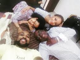 Image result for Check out another adorable photo of Banky W, wife-to-be Adesua Etomi
