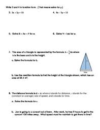 Generate a pdf worksheet, download it to your device and print it off to share with your students. Solving Literal Equations Notes And Worksheet Solving For A Specific Variable