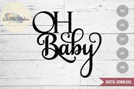 From wikimedia commons, the free media repository. Oh Baby Cake Topper Svg By Eclectionstudios Thehungryjpeg Com
