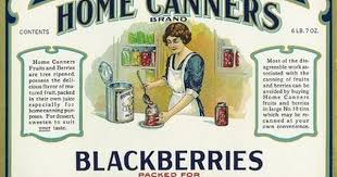 Home Canners Blackberry Label Lincoln Ne Vintage Labels Labels Fruit Crate Label