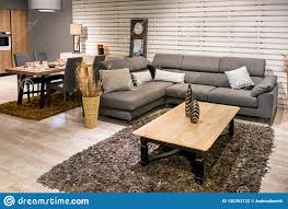 open plan kitchen, dining room and