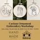 Middlebrook Farm Custom Ornament Embroidery - Middlebrook Farm, 4300 Cumming Ave Event Image