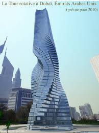 Parmi les attractions, ne manquez pas la très belle plage les maisons, autour, ont encore leur tour des vents (un système de climatisation naturelle permettant l'évacuation de l'air chaud) et abritent. Tour Rotative Dubai Emirats Arabes Unis Architecture Photo D Architecture Batiments Insolites