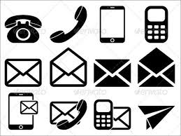 Contact Us Icons Set Contact Icon Vector Contact Icons Png Contact Icons For Business Cards Conta Free Graphic Design Graphic Design Fonts Contact Icons Vector