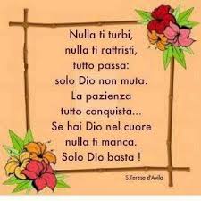 Ecco alcune frasi sul matrimonio di madre teresa di calcutta, poesie e pensieri che sono di buon auspicio alla coppia. Leggoerifletto L Inquietudine Dell Anima Santa Teresa D Avila Citazioni Cristiane Citazioni Spirituali Citazioni Religiose