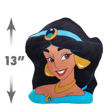 Amazon.com: Disney Princess Character Heads 13.5-inch Plush Jasmine,  Aladdin, Super Soft Plush, Kids Toys for Ages 3 Up by Just Play