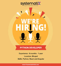 Python Developer Hiring Job Opening Development We Are Hiring
