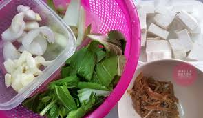 Jadi mula mula you masukkan ketam, together with santan. Resepi Sawi Masak Sos Tiram