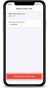 Find out how to change your limit. Update Atm Debit Card Limits Posb Singapore