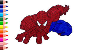 Spiderman brotherhood coloring pages | spiderman brotherhood coloring pages with colored markers happy viewing friends ! Spider Man Drawing Easy Spiderman Coloring Pages Coloring Videos For Spiderman Coloring Easy Drawings Coloring Pages