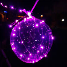 Led Bobo Balloons Transparent Led Light Up Balloons Helium Glow Bubble Balloons With String Lights For Party Birthday Wedding Festival Decorations 1pcs Walmart Com Walmart Com